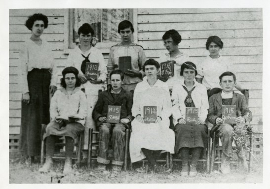 Princeton School, Washington County, Tennessee, 6th Grade, 1915